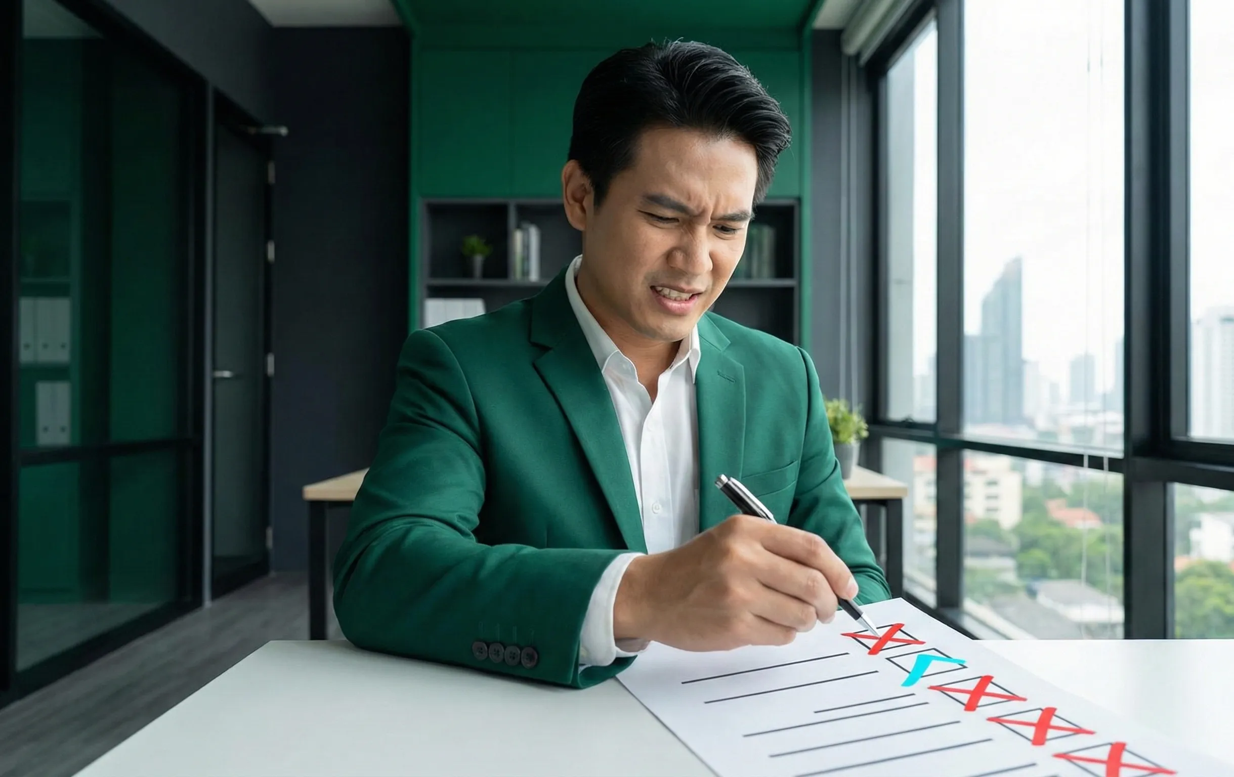 นักขายอสังหาแก้ไขข้อผิดพลาดในการขาย