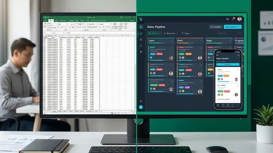 CRM vs Excel: ข้อดีข้อเสียที่ต้องรู้